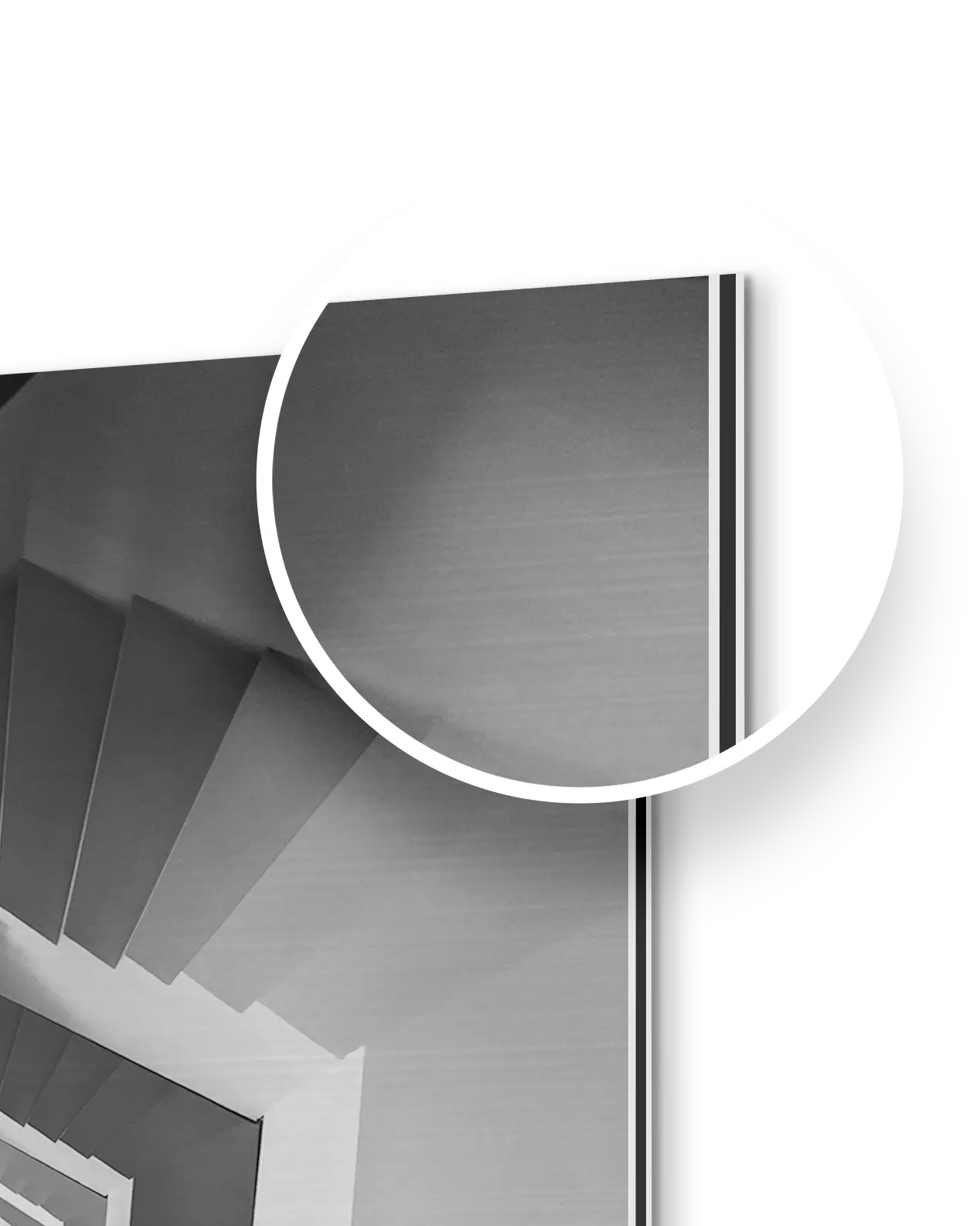 Kranich Aluminium-Dibond – Japanische Wandkunst mit Mond | Crane Metal Wall Art, Japandi Decor