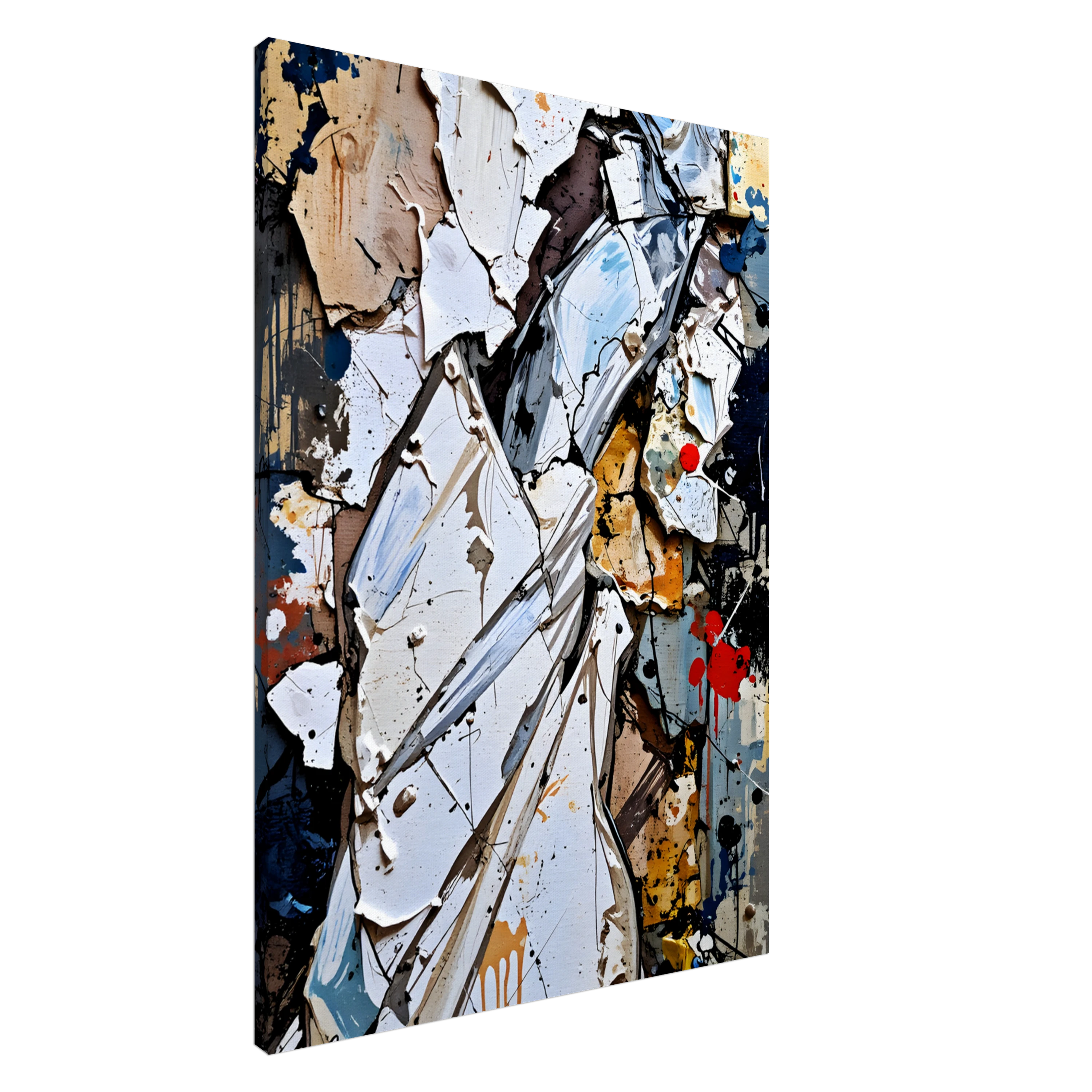 Fragmented Grace - Wall art in various materials from 40 to 100 cm