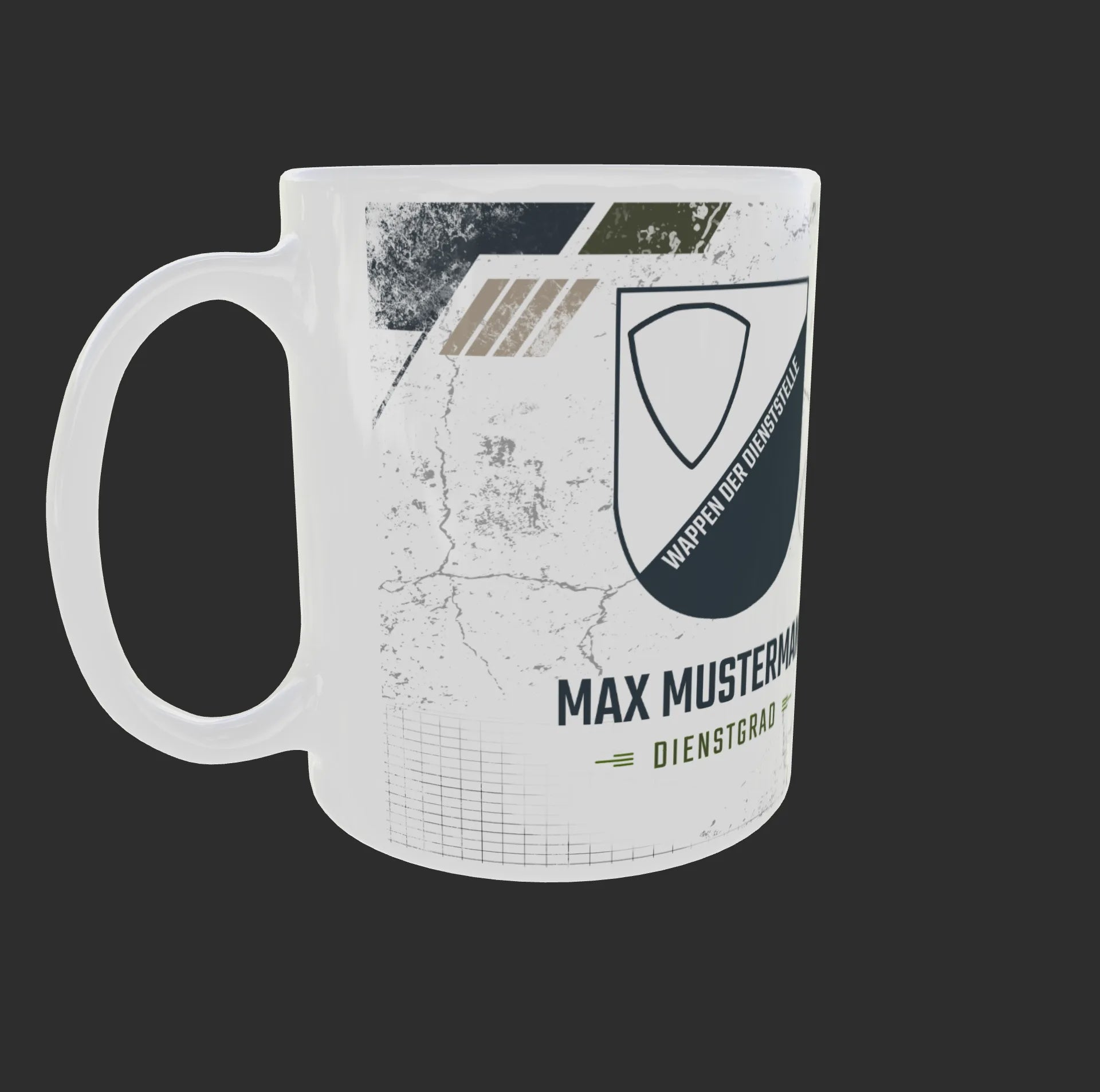 Keramiktasse Bundeswehr „Tactical Grid“ | Signature Collection